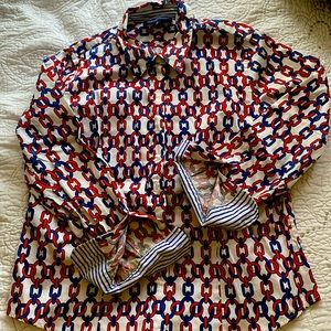 Vintage nautical yacht chic blouse.